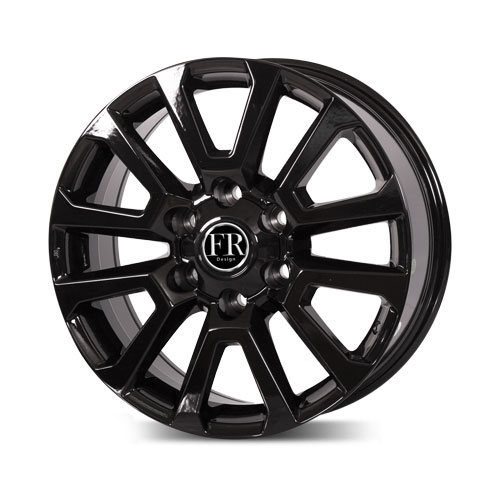 Диск FR Replica TY182 7.5x18/6x139.7 D25 ET106.2 Black (без крепежа)